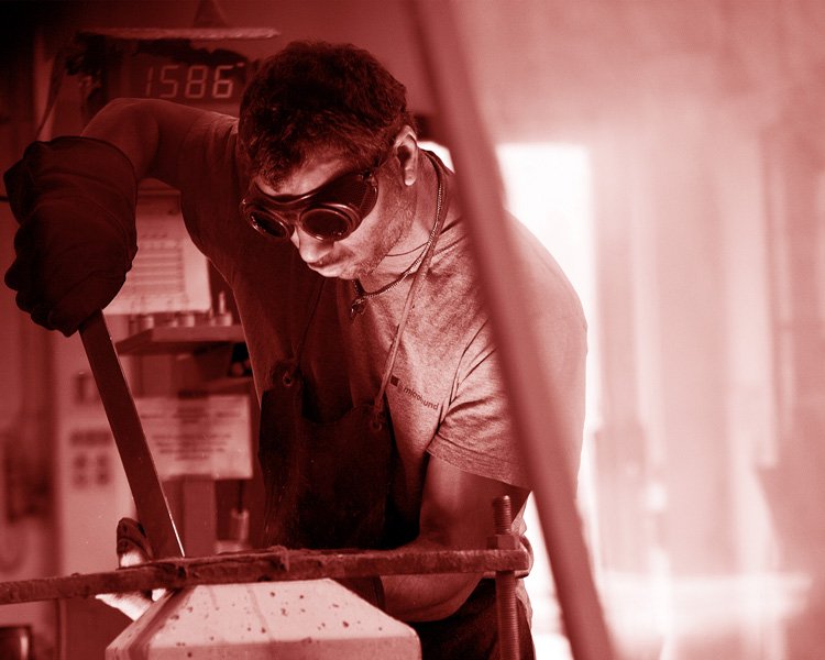 Processo di fusione della turbina F-104