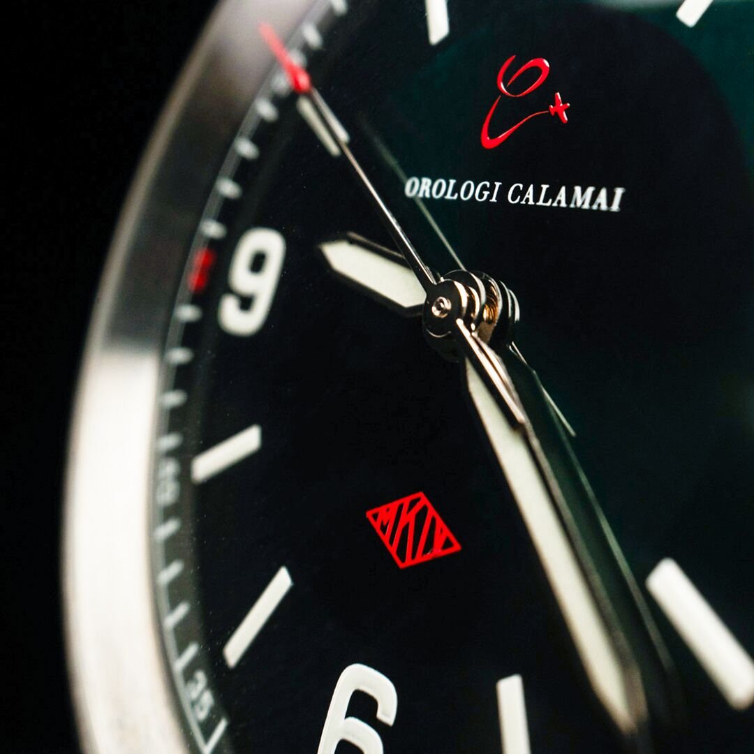 Dettaglio quadrante MK IV Verde